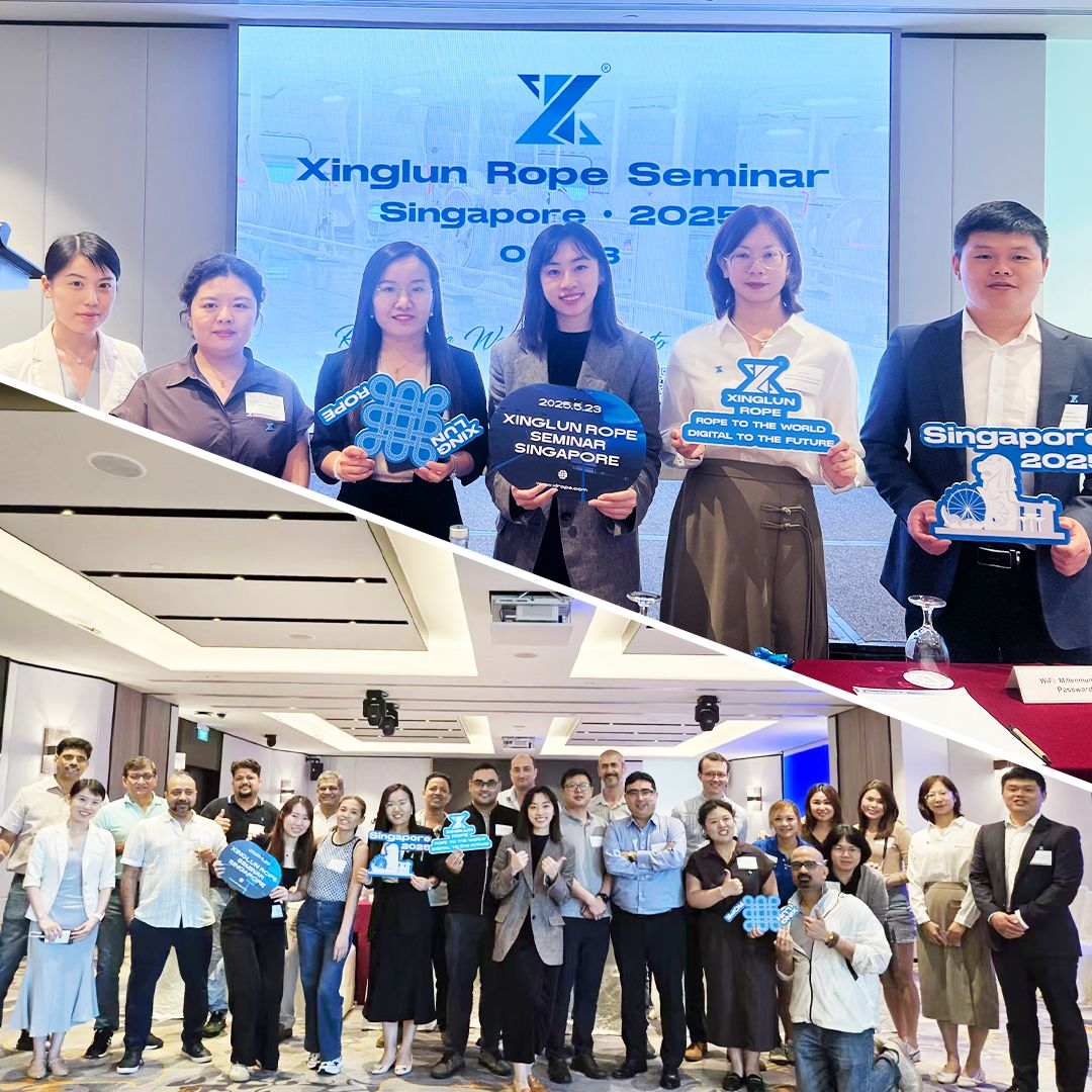 Xinglun Rope organiza con éxito seminario de cuerda marina e industrial en Singapur